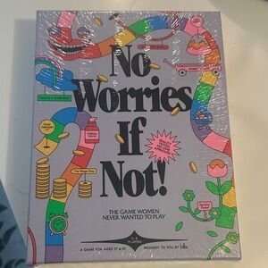 No Worries If Not! Board Game by - Multicolor
